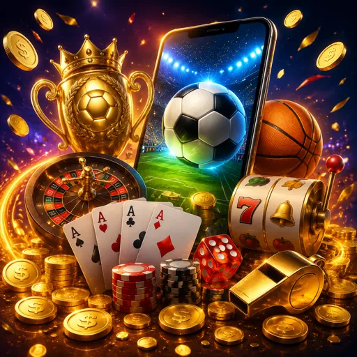 Torcedor acompanhando jogo de futebol e apostas ao vivo no celular
