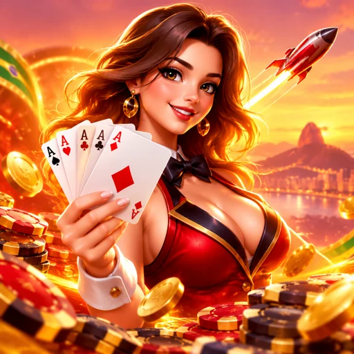 Estúdio de casino ao vivo do 8HHH com dealer conduzindo a roda de roleta sob luz dourada